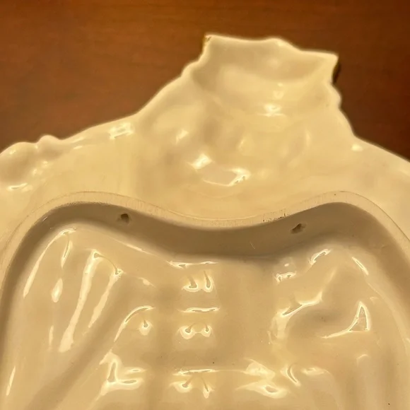 EUC Vintage Fitz And Floyd Good King Wenceslas Canapé Serving Plate/Wall Hanging - Picture 5 of 6